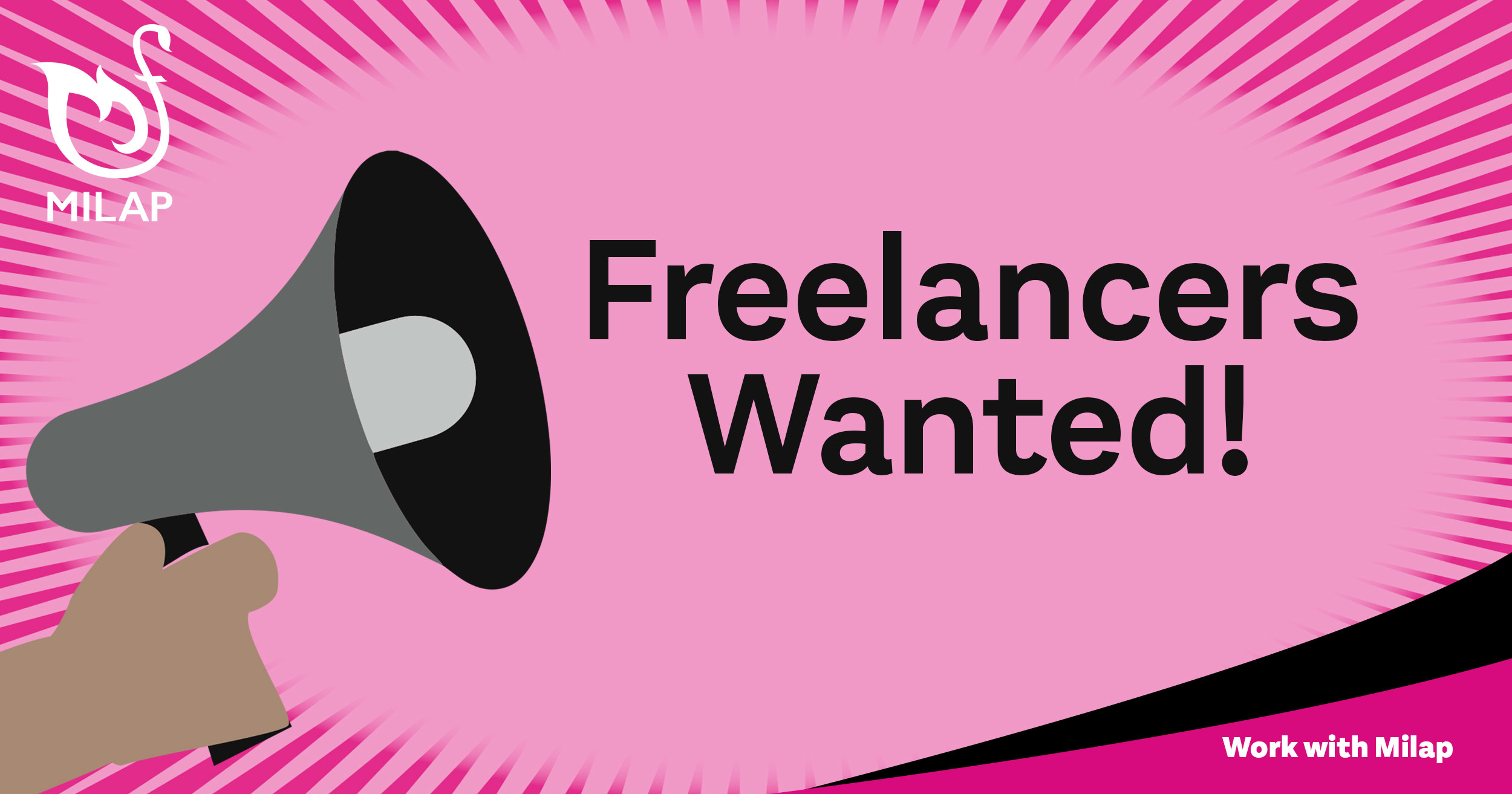 Freelancers wanted!