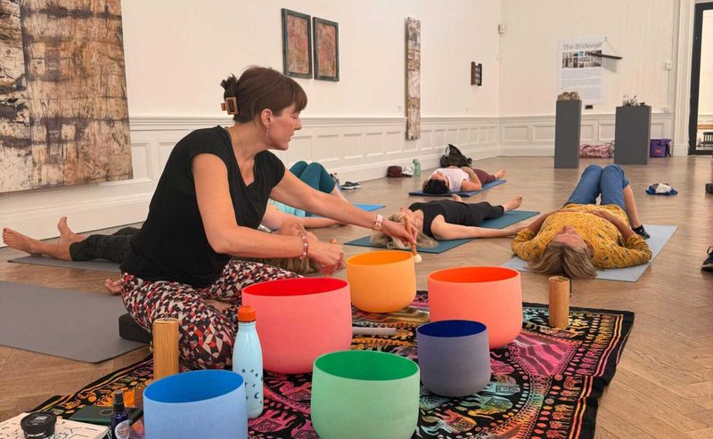 Art Meets Mindfulness: Yoga & Sound Bath