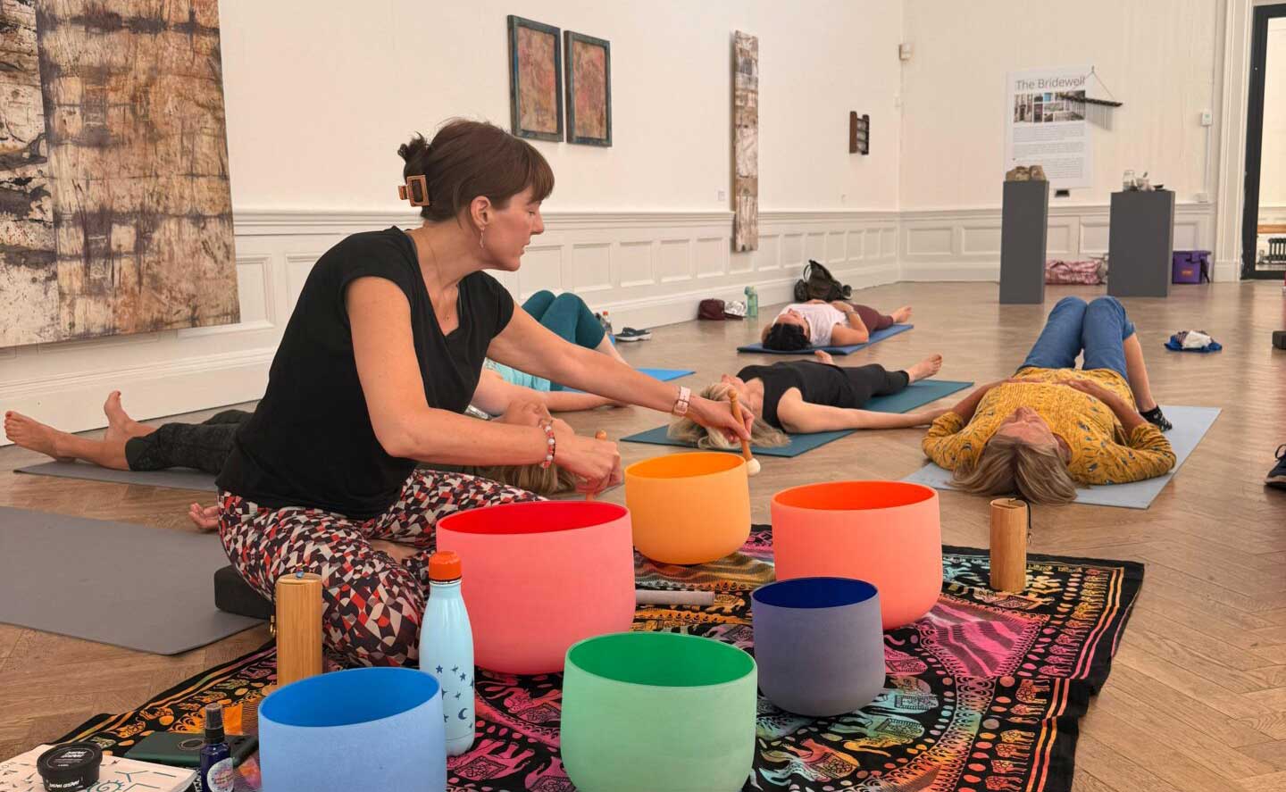 Art Meets Mindfulness: Yoga & Sound Bath